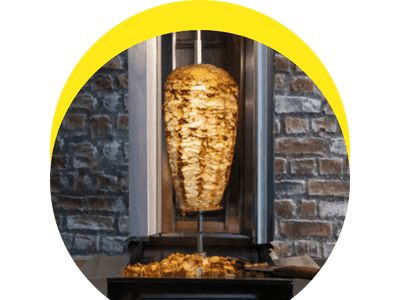 Sivas Misss Döner — odun ateşinde dönen et döner şişi