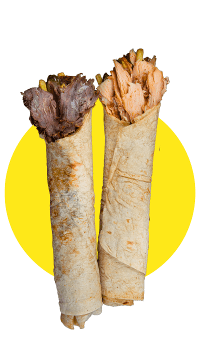 Sivas Misss Döner — et ve tavuk zurna dürüm