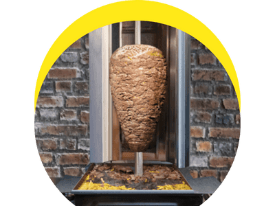 Sivas Misss Döner — odun ateşinde dönen döner şişi